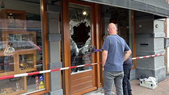 Buit nog onduidelijk bij inbraak edelsmid: 'Het is gewoon klote'
