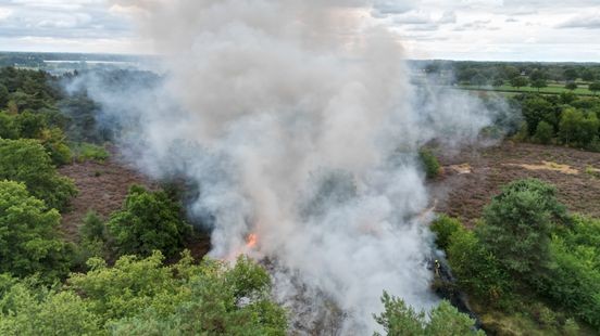 Heidebrand in America snel onder controle