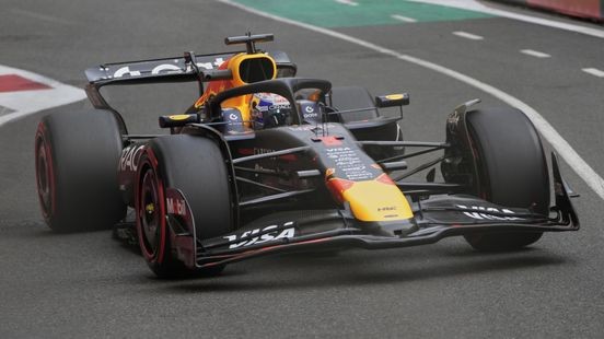 Verstappen zet zesde tijd neer bij tweede training in Bakoe