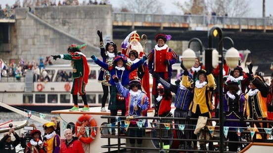 Sinterklaas feestelijk ontvangen in Maastricht