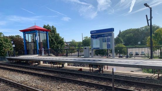 Schade door strooizout: perron station Tegelen gestut