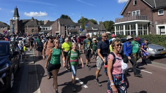 Vierdaagse trekt door de kop van de provincie