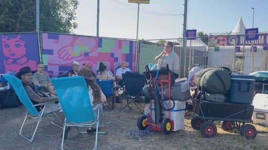 De eerste campinggasten van Pinkpop staan al voor het hek