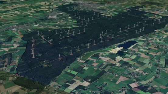Duitse raad stemt in met windmolens in Reichswald