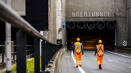 Proef in Roertunnel om geluidshinder en trillingen voor omwonenden te verminderen