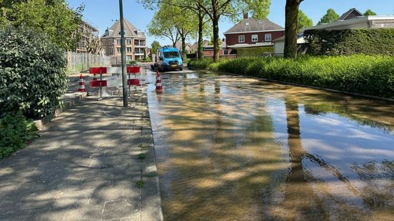 Straat in Horst komende 24 uur zonder water