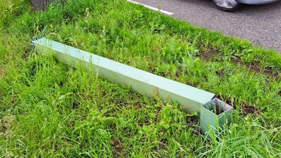 Opnieuw flitspaal vernield in Tienray