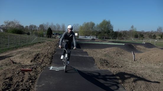 Cas (15) zorgt voor bijzondere pumptrackbaan in Blerick