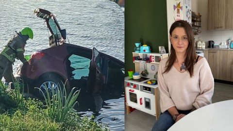 Marcela (32) belandt met auto in de Maas: 'Ik dacht dat mijn zoon nog in de auto zat'